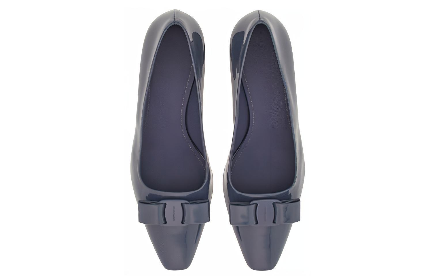 (W) FERRAGAMO Vara 'Blue Patent Leather Bow' 圖 3