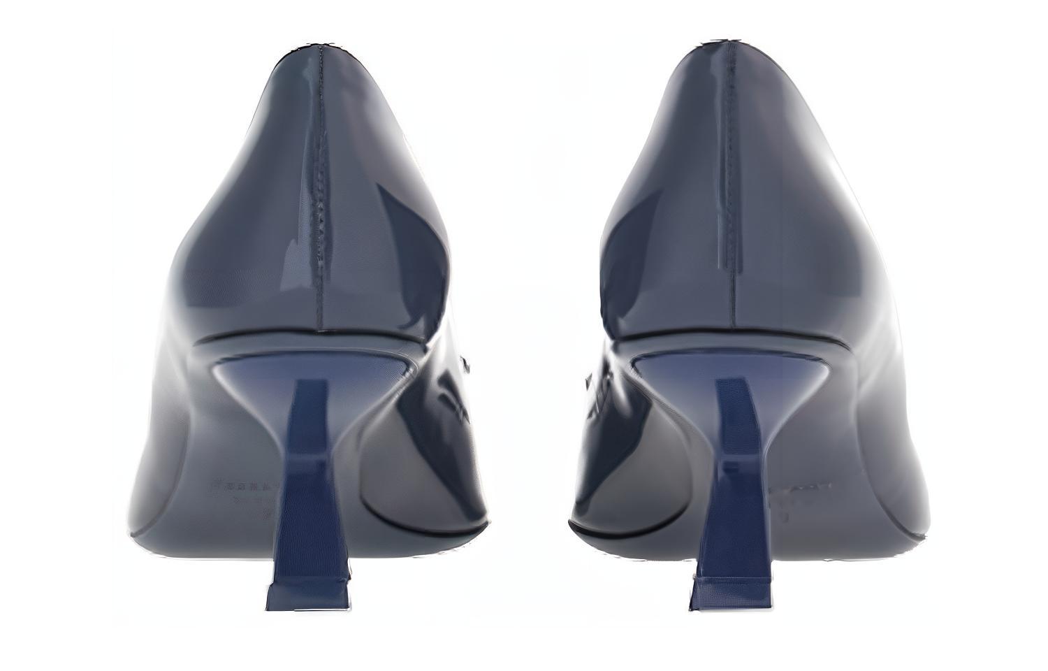 (W) FERRAGAMO Vara 'Blue Patent Leather Bow' 圖 4