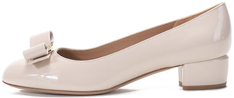 (Women) FERRAGAMO Vara 'Bow Pump Beige' 01B221-723350 (Women) FERRAGAMO Vara 'Bow Pump Beige' 01B221-723350