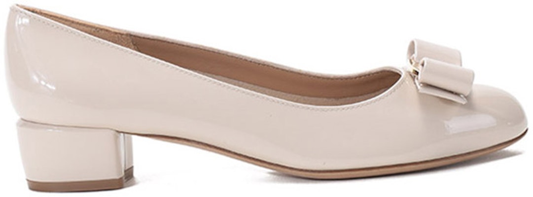 (Women) FERRAGAMO Vara 'Bow Pump Beige' 01B221-723350 Order (Women) FERRAGAMO Vara 'Bow Pump Beige' 01B221-723350