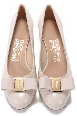 (Women) FERRAGAMO Vara 'Bow Pump Beige' 01B221-723350 Shop (Women) FERRAGAMO Vara 'Bow Pump Beige' 01B221-723350