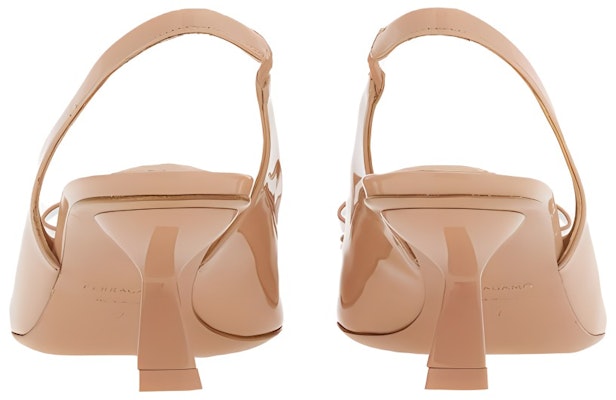 (W) 菲拉格慕瓦拉款棕色蝴蝶结高跟鞋 01E984-763747 Lookbook (W) 菲拉格慕瓦拉款棕色蝴蝶结高跟鞋 01E984-763747