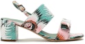 Order (Women) FERRAGAMO Vara 'Floral Pattern Bow Sandal - White Green' 01B166-741728