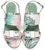 (Women) FERRAGAMO Vara 'Floral Pattern Bow Sandal - White Green' 01B166-741728