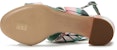 (Women) FERRAGAMO Vara 'Floral Pattern Bow Sandal - White Green' 01B166-741728