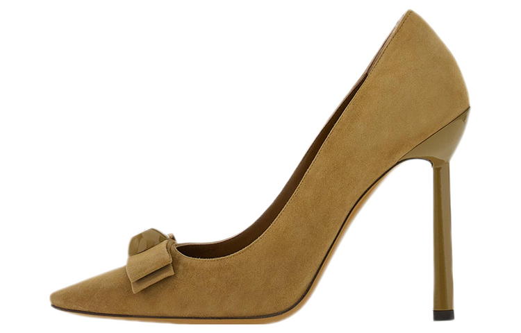 (W) FERRAGAMO Vara 'Green Leather'