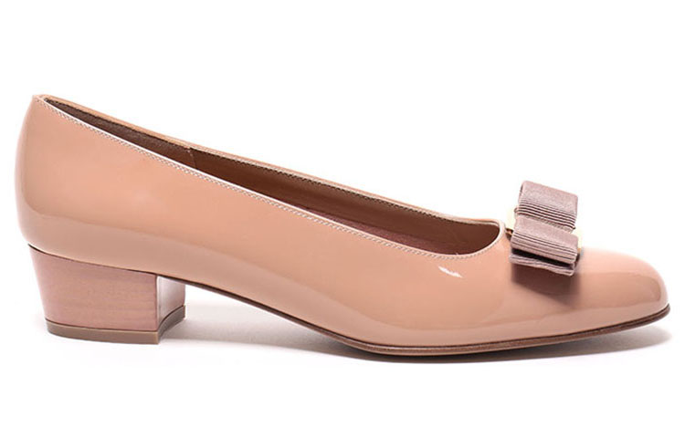 (W) FERRAGAMO Vara 'Nude Bow' 圖 2
