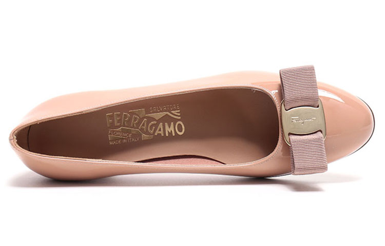 (W) FERRAGAMO Vara 'Nude Bow' 圖 5