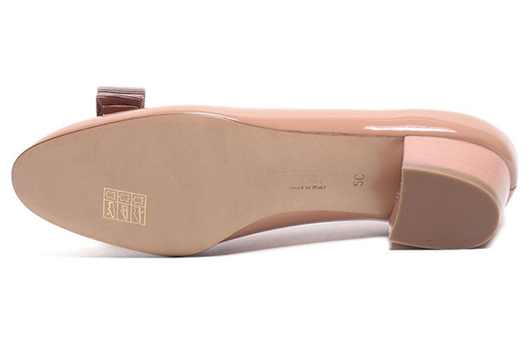 (W) FERRAGAMO Vara 'Nude Bow' 圖 6