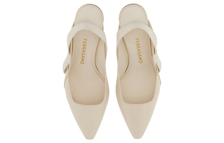(W) FERRAGAMO Vara 'White Bow' 圖 3