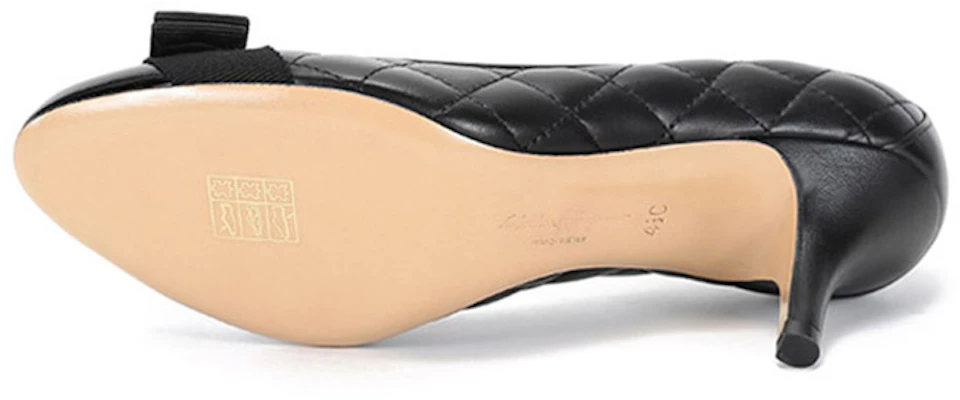 (W) FERRAGAMO Vara Strik Hoge Hakken ''Zwart'' 01N674-692392 Details for (W) FERRAGAMO Vara Strik Hoge Hakken ''Zwart'' 01N674-692392