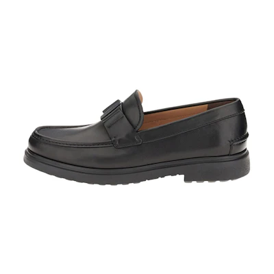 (W) FERRAGAMO Vara Bow Loafer 'Black'