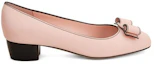 Order (W) FERRAGAMO Vara Strik Mid-Hak ''Roze'' 01A838-740841
