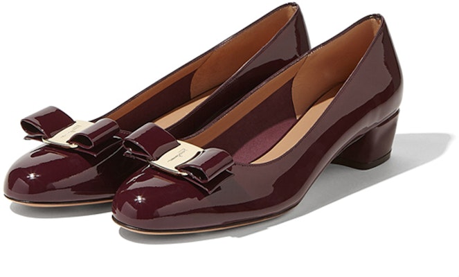 (Women) FERRAGAMO Vara Bow Pump 'Burgundy' 01B221-695370 Order (Women) FERRAGAMO Vara Bow Pump 'Burgundy' 01B221-695370