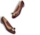 (W) FERRAGAMO Vara Bow Pump 'Burgundy' Merah Tua 01B221-695370