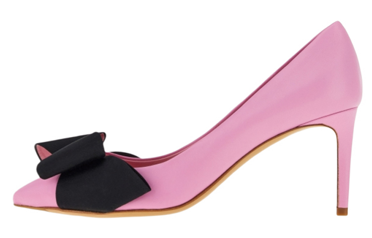 Buy (W) 菲拉格慕Vara蝴蝶结粉色高跟鞋 01D204-751690