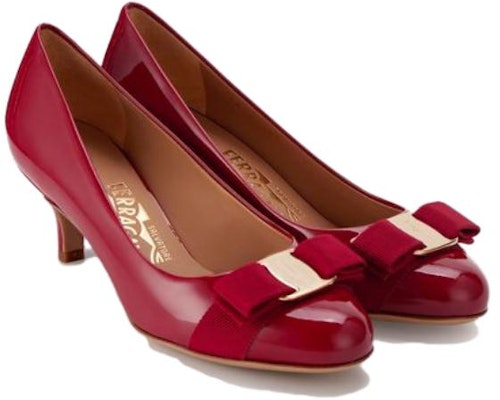 (Women) FERRAGAMO Vara Bow Pump 'Rosso Patent' 01B792-592182 Purchase (Women) FERRAGAMO Vara Bow Pump 'Rosso Patent' 01B792-592182