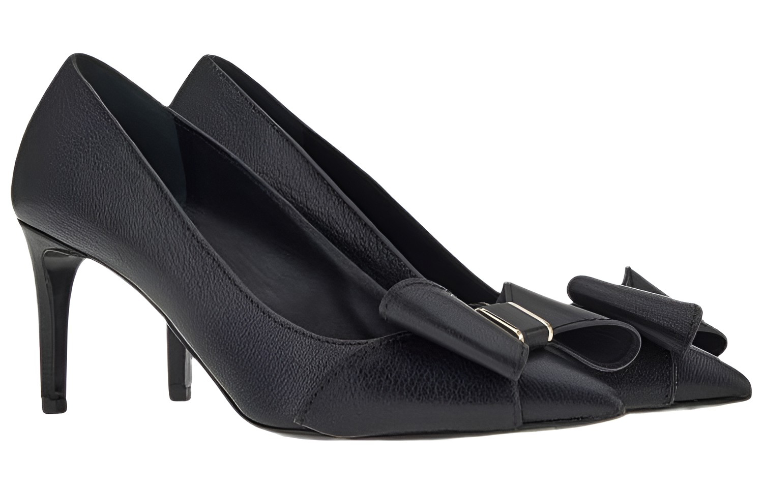 Order (W) FERRAGAMO Zapatos de Tacón Vara con Lazo 'Negro' 01C914-751190