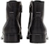 Shop (W) FERRAGAMO Vara Rantai Martin Boot 'Hitam' 01A557-740969