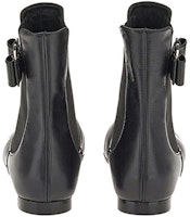 (W) FERRAGAMO Sepatu Boot Chelsea Vara 'Black Bow' Hitam 01B903-744825 Shop (W) FERRAGAMO Sepatu Boot Chelsea Vara 'Black Bow' Hitam 01B903-744825