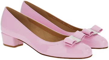 (W) 페라가모 바라 핑크 보우 하이힐 01B221-763695 Lookbook (W) 페라가모 바라 핑크 보우 하이힐 01B221-763695