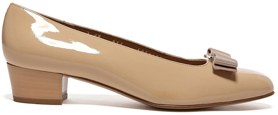 (W) FERRAGAMO Escarpins Vara Talons Hauts ''Nude Bow'' 01B221-530039 Order (W) FERRAGAMO Escarpins Vara Talons Hauts ''Nude Bow'' 01B221-530039