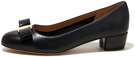 (Women) FERRAGAMO Vara High Heels 'Black Bow' 01B221-575970 (Women) FERRAGAMO Vara High Heels 'Black Bow' 01B221-575970