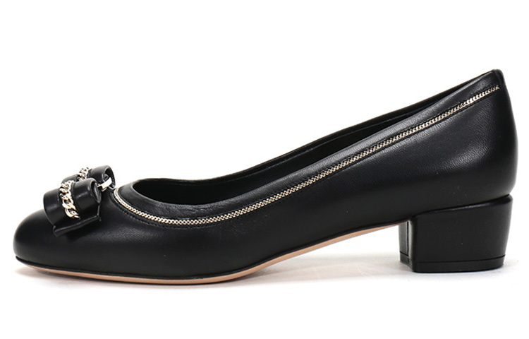 (Women) FERRAGAMO Vara High Heels 'Black Bow' 01P980-715321