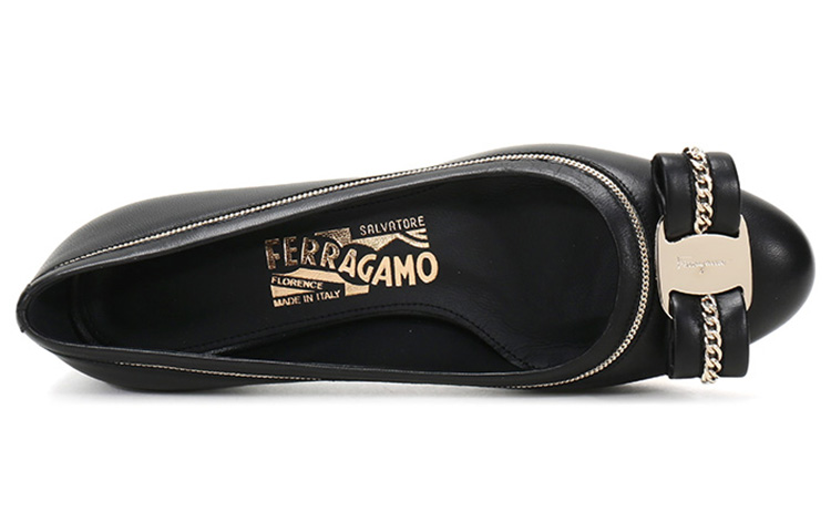 Purchase (W) FERRAGAMO Vara Hoge Hakken ''Zwarte Strik'' 01P980-715321