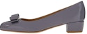 (W) FERRAGAMO Vara Tumit Tinggi 'Gelap Abu Renda' 01B221-753644