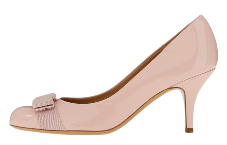 (Women) FERRAGAMO Vara High Heels 'Light Pink Bow' 01B788-753670