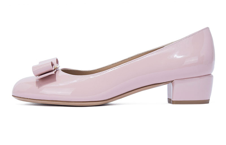 (Women) FERRAGAMO Vara High Heels 'Light Pink Bow' 01B221-643059