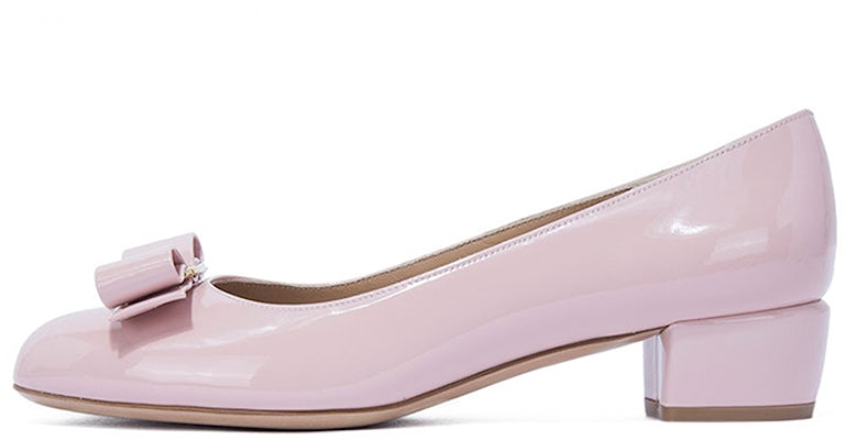 (W) FERRAGAMO Vara Tacones Altos 'Lazo Rosa Claro' 01B221-643059 Buy (W) FERRAGAMO Vara Tacones Altos 'Lazo Rosa Claro' 01B221-643059