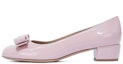 Buy (W) FERRAGAMO Vara Tacones Altos 'Lazo Rosa Claro' 01B221-643059