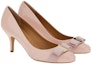Order (W) FERRAGAMO Vara Tumit Tinggi 'Light Pink Bow' 01B788-753670
