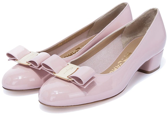 (W) FERRAGAMO Vara Tacones Altos 'Lazo Rosa Claro' 01B221-643059 Order (W) FERRAGAMO Vara Tacones Altos 'Lazo Rosa Claro' 01B221-643059