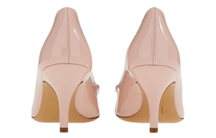 Shop (W) FERRAGAMO Vara Tumit Tinggi 'Light Pink Bow' 01B788-753670