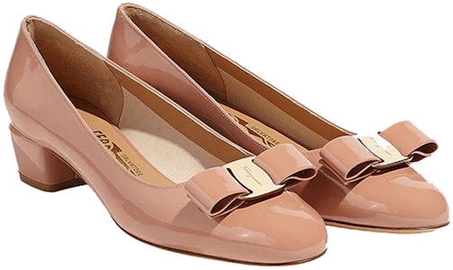 (W) フェラガモ Vara ハイヒール ヌードボウ 01B221-676576 Order (W) フェラガモ Vara ハイヒール ヌードボウ 01B221-676576
