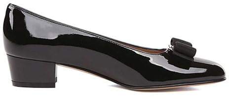 (W) フェラガモ Vara パテントブラックボウ ハイヒール 017468-574572 Order (W) フェラガモ Vara パテントブラックボウ ハイヒール 017468-574572