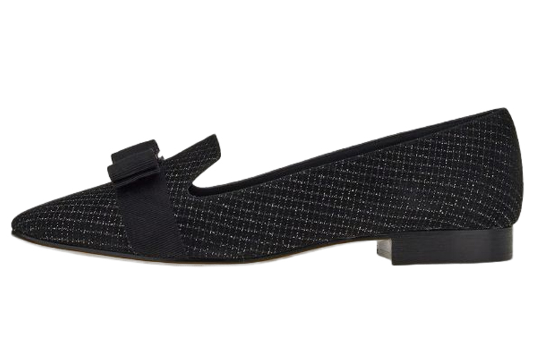 Buy 菲拉格慕 Vara 蝴蝶結樂福鞋 女款 黑色