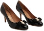 Lookbook (W) FERRAGAMO Vara Patent Kulit Tumit Tinggi 'Black Bow' 01B788-574563