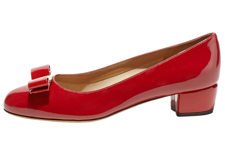 Buy (W) FERRAGAMO Vara Pump 'Lazo Rojo' 01B221-591964