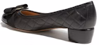 Lookbook (W) FERRAGAMO Vara Tumit Sederhana Jahitan Corak 'Riben Hitam' 01M832-672114