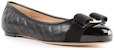 (W) FERRAGAMO Varina 'Flat Ballet Hitam' 01M831-672100