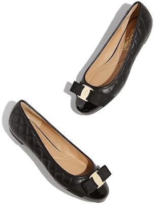 (W) FERRAGAMO Varina 'Flat Ballet Hitam' 01M831-672100 Lookbook (W) FERRAGAMO Varina 'Flat Ballet Hitam' 01M831-672100