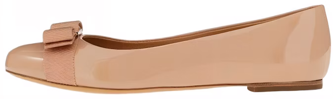 (Women) FERRAGAMO Varina Ballet Flats 'Apricot' 01A181-753657 (Women) FERRAGAMO Varina Ballet Flats 'Apricot' 01A181-753657
