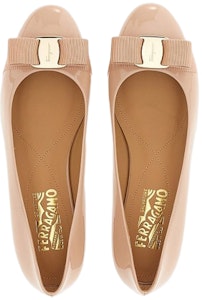(W) FERRAGAMO Varina Flat Balerina 'Apricot' 01A181-753657 Shop (W) FERRAGAMO Varina Flat Balerina 'Apricot' 01A181-753657