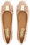 (W) FERRAGAMO Varina Kasut Balerina 'Aprikot' 01A181-753657