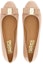 Shop (W) FERRAGAMO Varina Kasut Balerina 'Aprikot' 01A181-753657