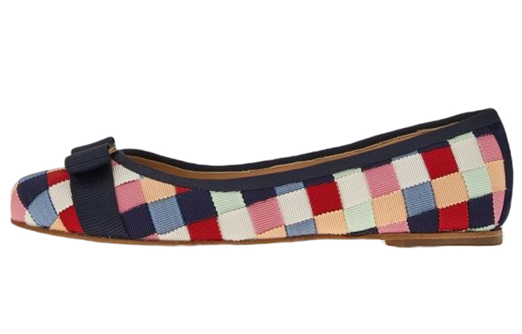 (Women) FERRAGAMO Varina Ballet Flats 'Multicolor' 01D387-752468